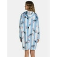 Disney Stitch Women's Plush Hooded Lounger, Sizes XS3X
