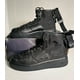 thumbnail image 1 of Ni - ke Ni - ke SF Air Force 1 Mid Triple Black - Men’s Size 6Y - Leather Shoe Winter Boot, 1 of 5