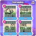 thumbnail image 3 of Digital Pet Care Bears Share Bear Nano con pantalla de 1.4 pulgadas para niños, 3 of 8