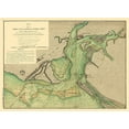 thumbnail image 2 of Sartine 32x24 Gold Ornate Wood Framed with Double Matting Museum Art Print Titled - Charleston South Carolina - Sartine 1778, 2 of 4