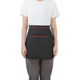 thumbnail image 5 of Sunjoy Tech Waiter Half Apron Waterproof Oil-proof Large Pockets Adjustable Strap Men Women Kitchen Chef Cafe Restaurant Bakery Flower Shop Barista Work Apron, 5 of 8