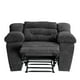 thumbnail image 3 of Sillón Reclinable Mecedora Bumers 1 Plaza Gris Carbón, 3 of 11