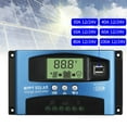 thumbnail image 3 of Solar Controllers MPPT 100A 80A 60A 50A 40A 30A Dual USB LCD Display 12V 24V, 3 of 13