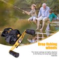 thumbnail image 4 of 7.2/1 Carrete de fundición Carrete de baitcasting fácil de usar para artes de pesca (izquierda) Likrtyny Para Estrenar, 4 of 8