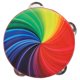 thumbnail image 1 of Rainbow Tambourine Hand Drum with Double Row Jingles – Percussion Instrument for Music Parties, Educational Play & Rhythm Learning, 1 of 4