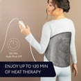GENIANI XL Heating Pad for Back Pain Relief and Cramps Relief 15"x24
