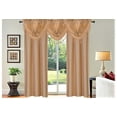 thumbnail image 3 of 1 VALANCE SWAG WATERFALL BLACKOUT ROD POCKET FOAM LINED WINDOW DECOR CURTAIN, 3 of 4