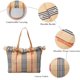 thumbnail image 4 of LHSHID Tote Bag for Women Cute Canvas Shoulder Bag Summer Vibe Beach Bag Casual Handbag Bohemian Hobo Bag with Tassels, 4 of 6