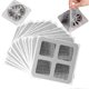 thumbnail image 4 of 50pcs Floor Drain Sticker, Disposable Shower Drain Hair Catcher, Disposable Floor Drain Sticker,Disposable Drain Covers, 4 of 5