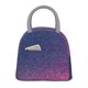 thumbnail image 1 of Balery Violet Glitter Bolsa de Almuerzo para Mujeres, Caja de Almuerzo, Bolsa de Almuerzo Pequeña Impermeable, Tote de Almuerzo Reutilizable con Gran Capacidad, 1 of 6