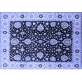 thumbnail image 1 of Ahgly Company Indoor Rectangle Oriental Blue Traditional Area Rugs, 4' x 6', 1 of 4