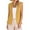 Yellow, variant on purcolt Women's Plus Size Vest Open Front Sleeveless Blazers Suit Vests Work Office Business Casual Jackets with Pockets