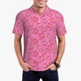 thumbnail image 2 of Balery Cute Cowgirl Printed Men’s Short Sleeve Polo Shirt, Midweight Men's Shirt,Golf Polo shirts -Small, 2 of 8
