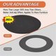 thumbnail image 5 of Non Slip Recliner Pad for Hardwood Floors,27.5inch Under Recliner Mat,Anti Slip Furniture Pad Keep Recliner From Sliding, 5 of 5