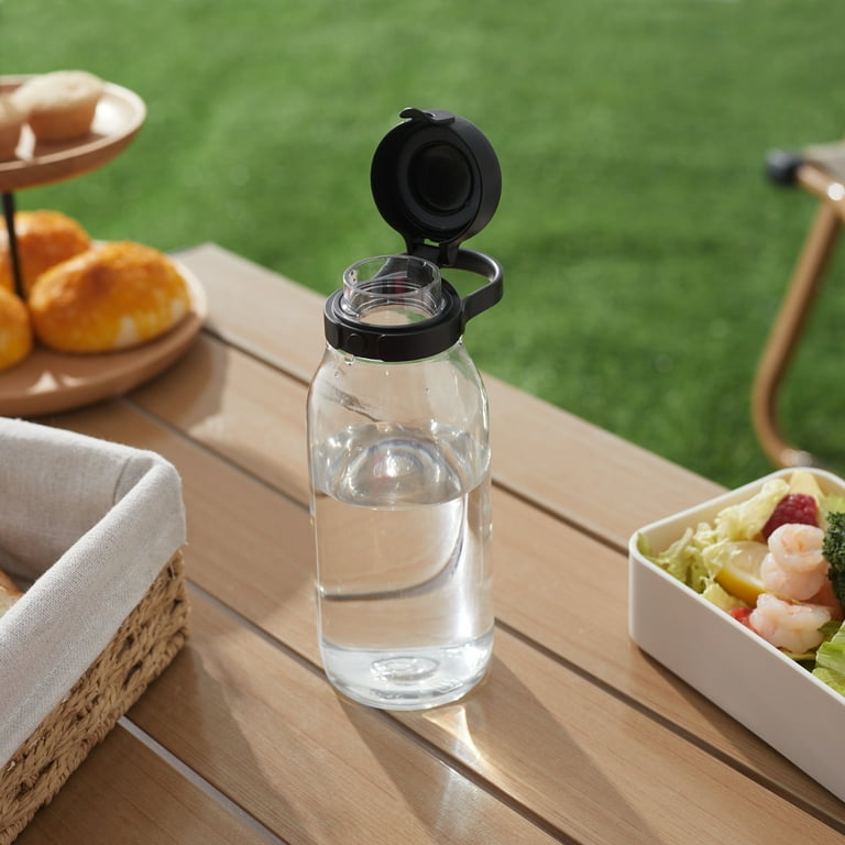 Your Zone 16 Fluid oz Plastic Water Bottle with Flip Top Your Zone 16 Fluid oz Plastic Water Bottle with Flip Top