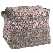 high road stablemate large covered car trash can with leakproof lining - sahara