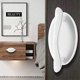 thumbnail image 2 of 4pcs Plastic Perforation-free Cabinet Closet Door And Window Aided Pulling Wardrobe Perforation-free Pasting Multifunctional Drawer K, 2 of 2
