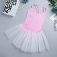 thumbnail image 5 of iiniim Girls Cross Strap Gymnastic Camisole Leotard with Tutu Skirt Ballet Dress Dance Costumes, 5 of 7