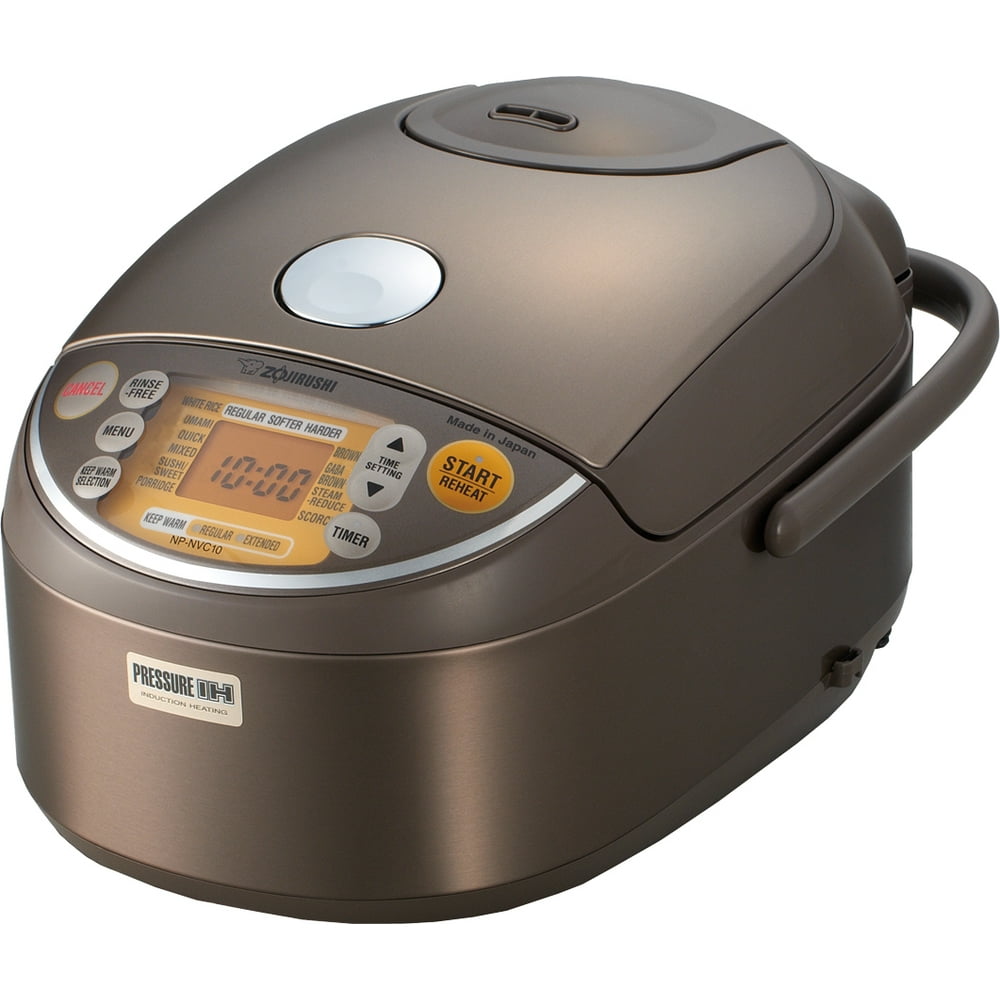 Zojirushi NP-NVC10XJ Induction Heating Pressure Rice Cooker & Warmer, 5