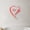 Red, variant on CCOCC Wall Paper,Heart-Shaped"LOVE"Design Wall Stickers,Mirror Acrylic Wall Stickers & Murals,Red