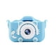 thumbnail image 2 of Cámara HD para niños y niñas, ideal para fotos y vídeos, cámaras dobles delantera y trasera, ideal para cumpleaños, festivales, regalos de crecimiento, cámaras de gel de sílice para niños., 2 of 8