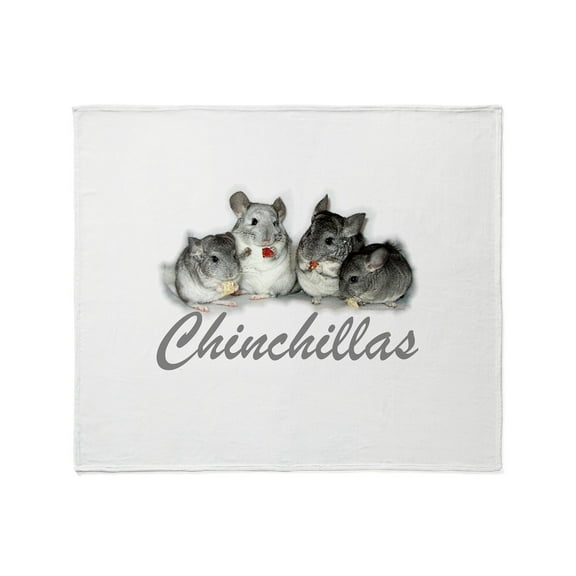 CafePress - Chinchilla Blanket - Soft Fleece Throw Blanket, 50"x60" for All Ages