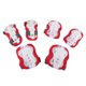 thumbnail image 2 of Cómodas Rodilleras Protectoras de Snowboard Muñequeras para Niños Protección de Seguridad Deportiva para Ciclismo, Patinaje sobre Ruedas, Actividades rojo Soledad Almohadillas de rodilla para muñeca, 2 of 10