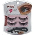 thumbnail image 1 of KISS Ever Ez Eyelashes 2 pairs (Pack of 2), 1 of 1