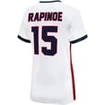 thumbnail image 3 of 2023 U.S. Soccer USWNT 4 STARS Ladies Champion Game Day Shirt Women Jersey - Women's World Cup Soccer - Megan Rapinoe 15 White, 3 of 4