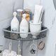 thumbnail image 2 of 1 Pcs Wall-Mounted Triple-Cornered Storage Rack,Bathroom Shelf with Towel Bar Hooks,Organizer for Ba, 2 of 5