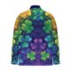 thumbnail image 5 of Ceisia Men's Slim Fit Geometric Print Shirt | Long-Sleeve Stretchy Turndown Collar Casual Top Gift, 5 of 5
