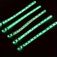 thumbnail image 2 of 5-Pack Adjustable Glowing Pet Collars with Bell, Animal Print, Rubber Material, Safety Night Light Cat Collar Set, 2 of 5