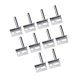 thumbnail image 3 of WASHWEPE 10Ud Bisagras Pivotantes Heavy Duty Para Puertas De Madera Color Plata, 3 of 8