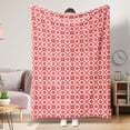 thumbnail image 5 of JWshufel Cozy Blanket Fleece Throw Blanket for Sofa and Bed with Flannel Material Suit Christmas Holiday Gift for Women and Men In Cold Weather 29.5x39.4in Red, 5 of 5