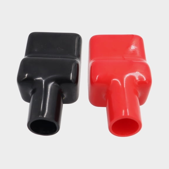 PBPBOX 3Pairs Assorted Color Battery Terminal Covers Durable Rubber Protection for Vehicles