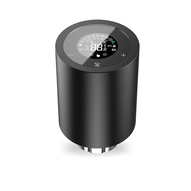 Tuya Smart Radiator Actuator, Valve TRV Thermostat Automatic Programmable Temperature Voice Control For Alexa Google Home ,Save Energy