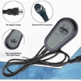 thumbnail image 3 of Electric Recliner Remote Control Abs 2 Buttons Manual Control For Recliner Chair Sofa Electric Lift Chair Bed Relaxation Massage Table Wuqx, 3 of 5