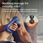 Therabody Theragun Relief Handheld Percussion Massage Gun - Easy-to-Use, Comfortable & Light Personal Massager for Every Day Pain Relief Massage Therapy in Neck, Back, Leg, Shoulder and Body (Navy)