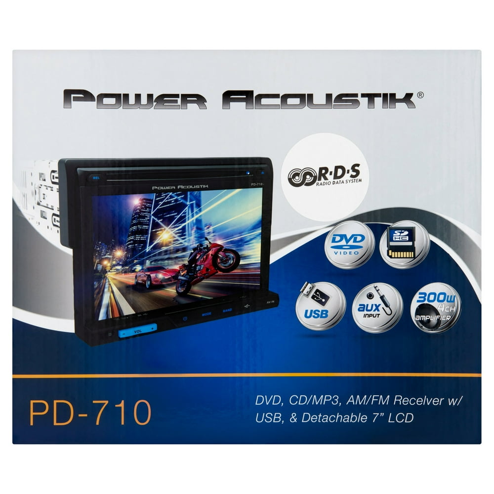 Power Acoustik PD710 Radio Data System