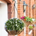 thumbnail image 2 of 2Packs Hang Baskets Plants Planter Balcony Pot Holders Haning Vases 10in For Porch Patio Deck Decorations Garden supplies, 2 of 6
