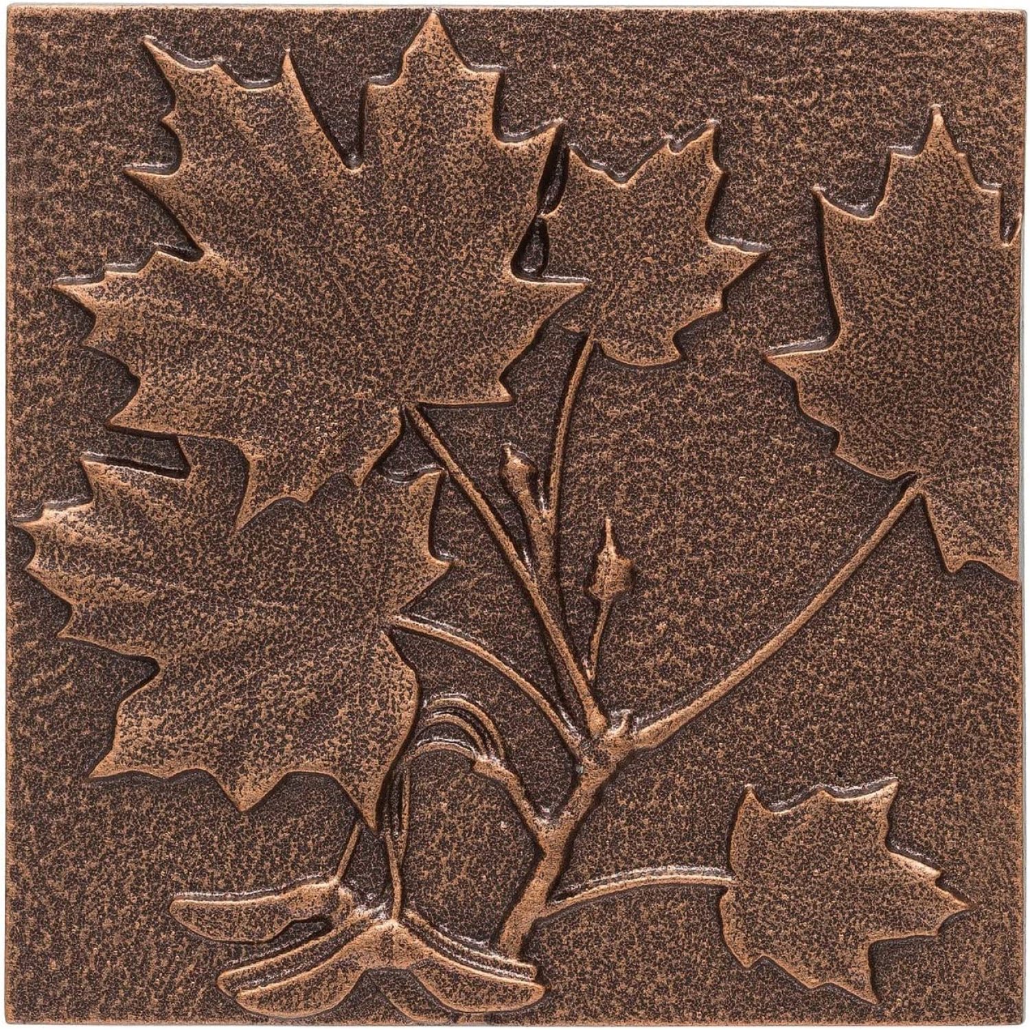 CintBllTer Products Aspen Leaf Wall Decor, Antique Copper