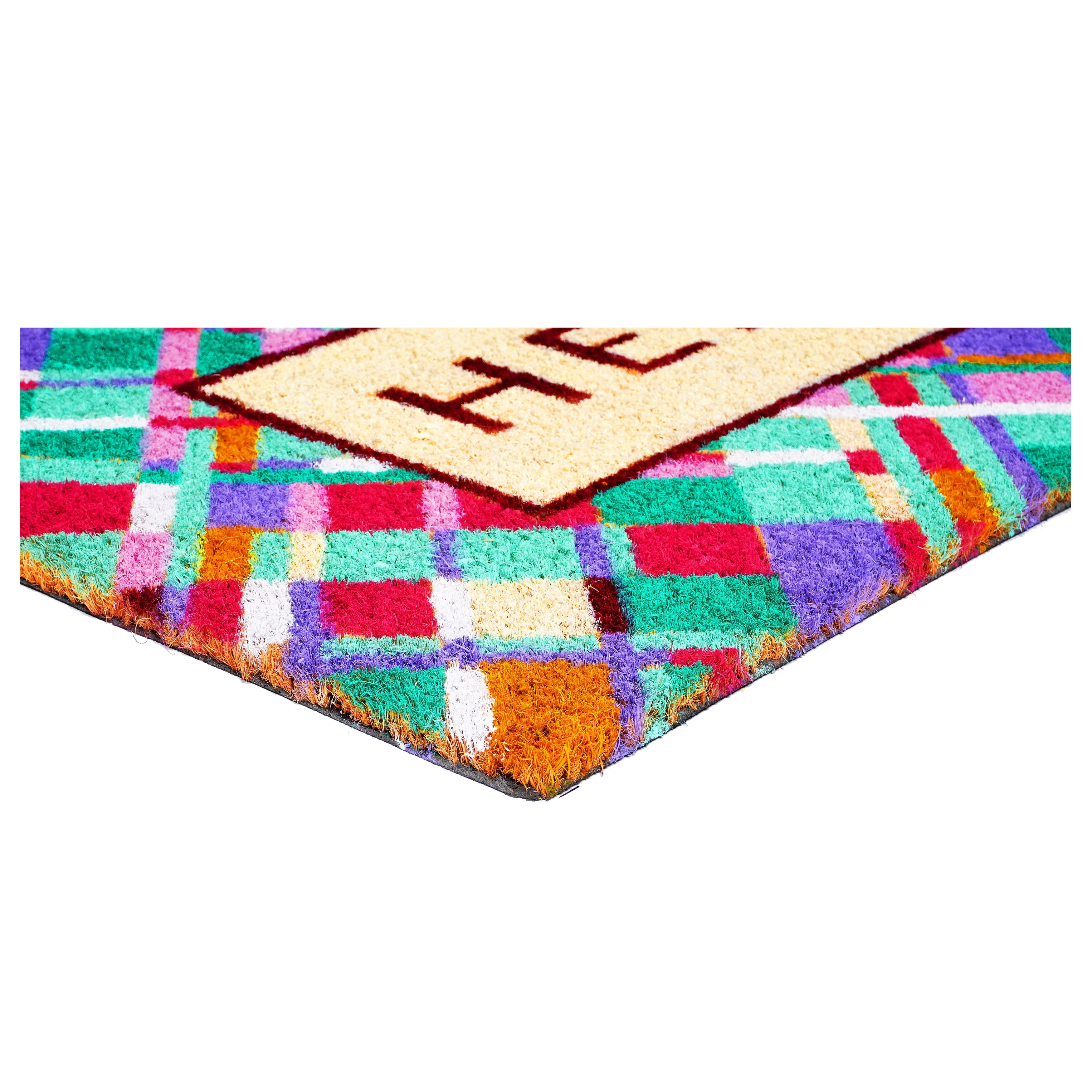 Calloway Mills 107642436 Jazzy Abstract Hello Doormat 24" x 36"