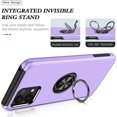thumbnail image 3 of Moto G Stylus 5G 2023 Case for Motorola Moto G Stylus 5G 2023 Case  Grade Shockproof Built-in Ring Holder Kickstand Car Mount Protective Case for Moto G Stylus 5G 2023 Phone Case (Purple), 3 of 15