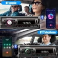 thumbnail image 4 of N++A Auto Estereo Bluetooth MP3 Radio Manos Libres FM SD Aux USB Luz Multicolores Reproductor Música De Coche, 4 of 5