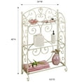 thumbnail image 3 of Aldabella Creamy Gold Etagere Creamy Gold, 3 of 5