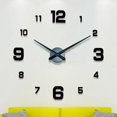thumbnail image 2 of Reloj Digital de pared para sala de estar, pegatina de espejo acrílico para jardín grande, decoración para dormitorio, 2 of 5