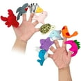 thumbnail image 1 of Set de marionetas con dedos Sealive, 11 unidades, para niños pequeños, hora de cuentos, 1 of 7