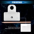 thumbnail image 5 of 4 Pcs Car Window Door Glass Channel Retainer Clip 1.61"x1.57"x0.55" Glass Regulator Holder Sash Clip, 5 of 6