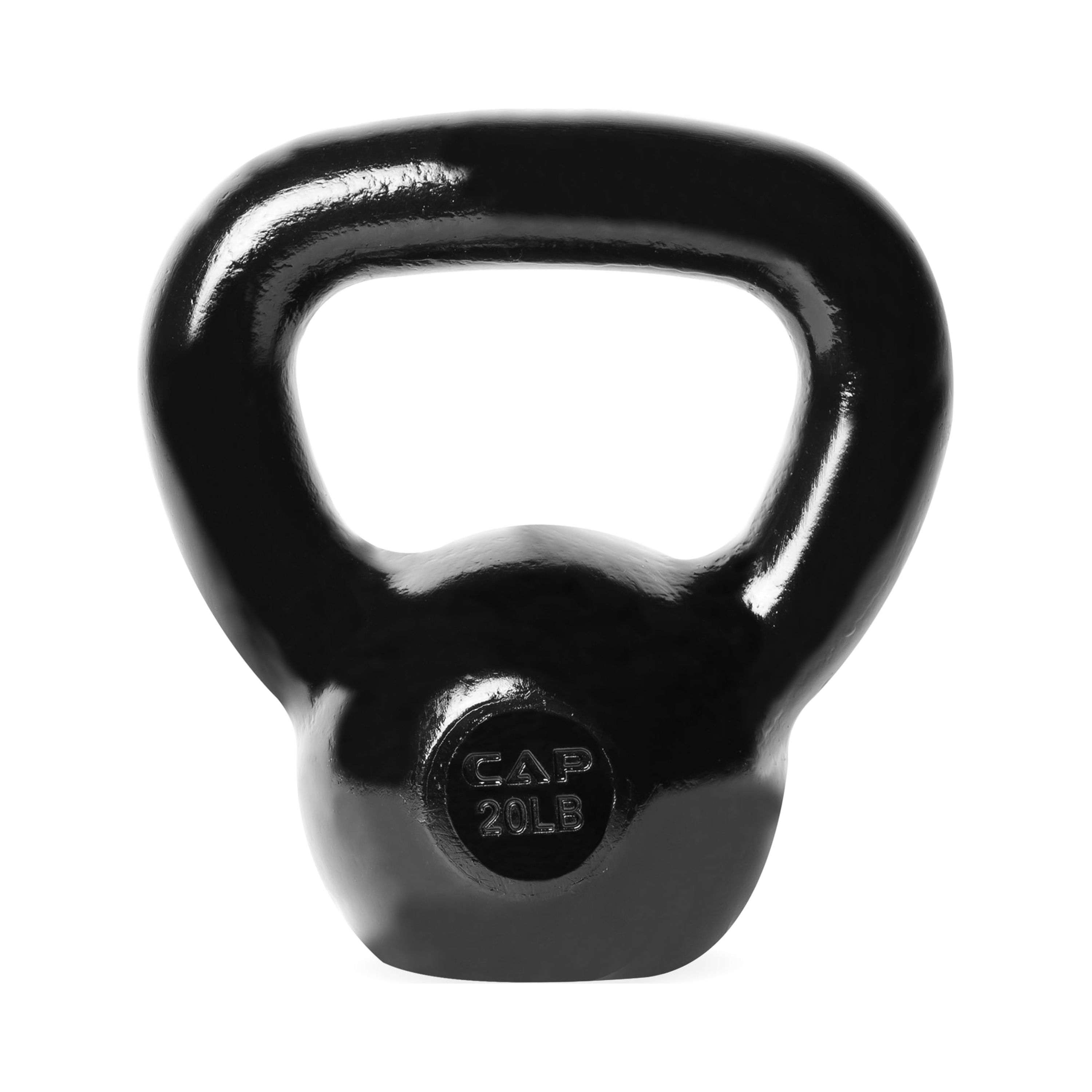 CAP Barbell Cast Iron Kettlebell, Black 20LBS - image 5 of 8