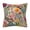 D-1pc#064, variant on Breathable Linen Pillowcase with 3D Floral Digital Print, Imitation Embroidery Design for Sofa & Bed – Soft Pink Roses & Blue Irises on Beige Background